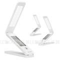 Touch Panel Portable &amp; Foldable &amp; Rechargeable lampe de table à LED avec clé tactile et calendrier LCD (LTB762B)